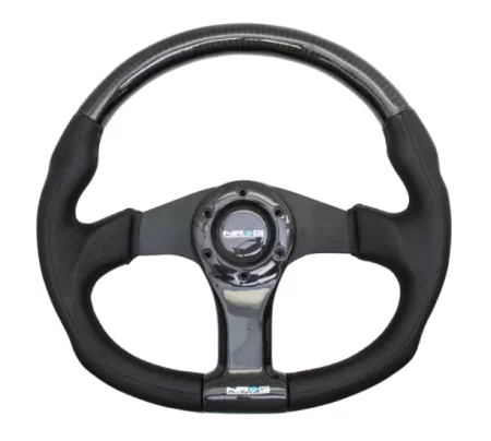 (image for) NRG CARBON FIBER STEERING WHEEL OVAL SHAPE