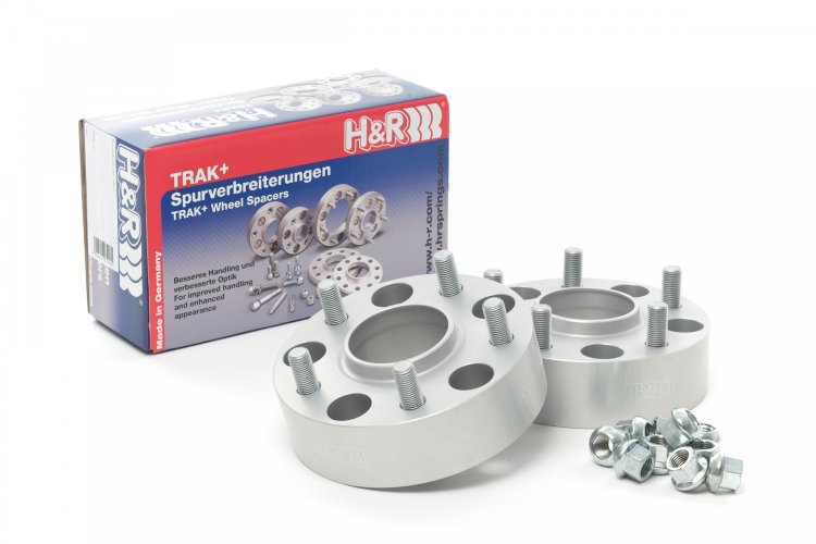 (image for) H&R Trak+ DRM Wheel Spacers – 25mm - Click Image to Close