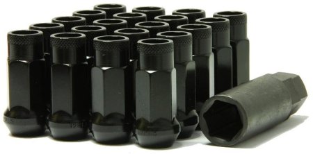 (image for) Muteki SR48 20 piece Genesis Coupe Lug nut set – Black 12x1.50