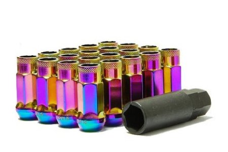 (image for) Muteki SR48 20 piece Genesis Coupe Lug nut set - Neo Chrome 12x1.50