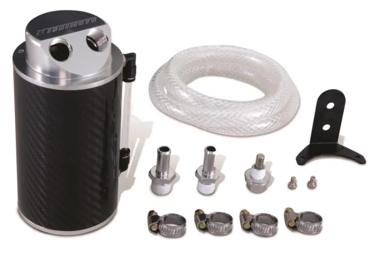(image for) MISHIMOTO CARBON FIBER UNIVERSAL OIL CATCH CAN