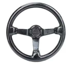 NRG CARBON FIBER STEERING WHEEL 350MM DEEP DISH