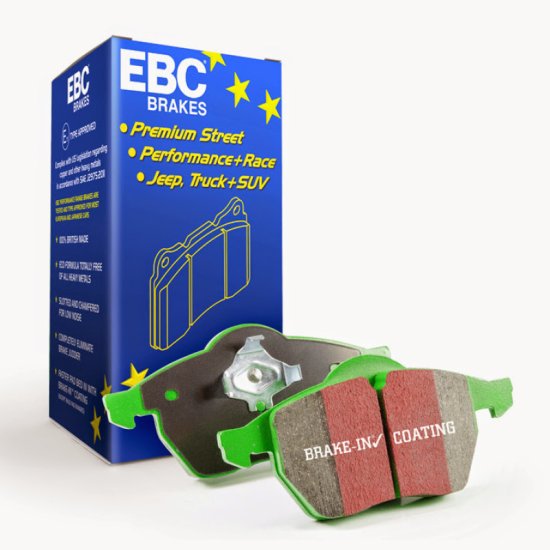 (image for) EBC Genesis G70 Greenstuff Non-Brembo Rear Brake Pads 2019 – 2023