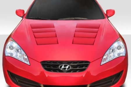 (image for) Extreme Dimensions Genesis Coupe Circuit Fiberglass Hood 2010 - 2012