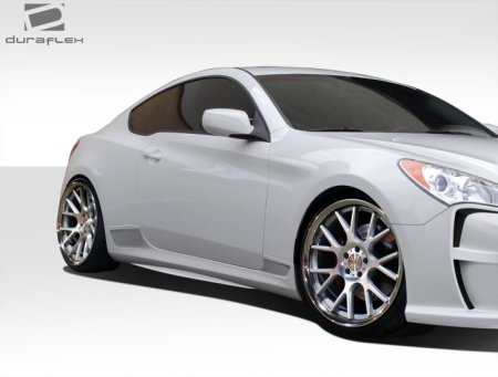 (image for) Extreme Dimensions Genesis Coupe Fiberglass VG-R Side Skirts Pair 2010 - 2016