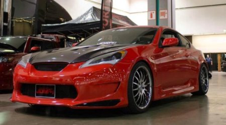 (image for) VIS Racing Genesis Coupe AMS Fiberglass Complete Body Kit 2010 - 2012