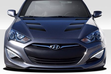 (image for) Extreme Dimensions Genesis Coupe AM-S Fiberglass Hood 2013 - 2016