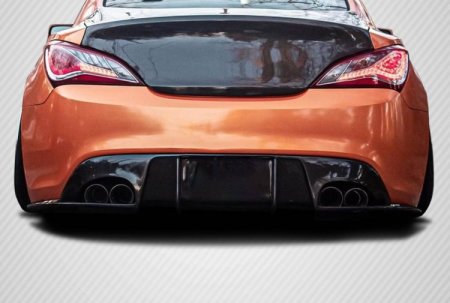 (image for) Carbon Creations Genesis Coupe Speedster Carbon Fiber Rear Diffuser 2010 - 2016