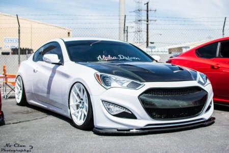 (image for) Vis Racing Genesis Coupe Carbon Fiber Grill 2013 - 2016