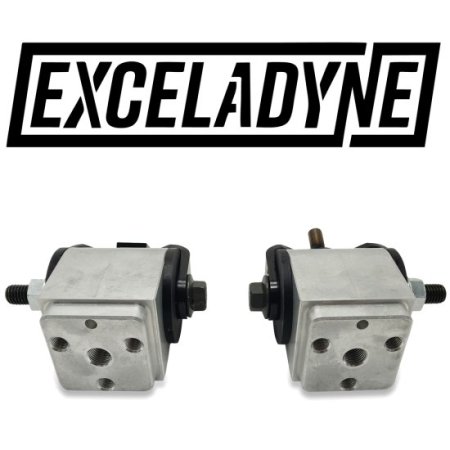 (image for) Exceladyne Genesis Coupe Billet Engine Mount Set 2010 – 2016