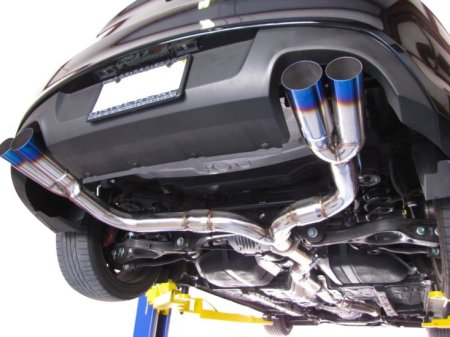 (image for) ISR PERFORMANCE Genesis Coupe 3.8L RACE Version Cat Back Exhaust System 2010 - 2016