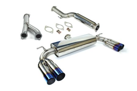 (image for) ISR PERFORMANCE Genesis Coupe 3.8L STREET Version Cat Back Exhaust System 2010 - 2016