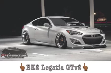 (image for) G4werkz GENESIS COUPE LEGATIA GT V3 FRONT LIP 2010 – 2012