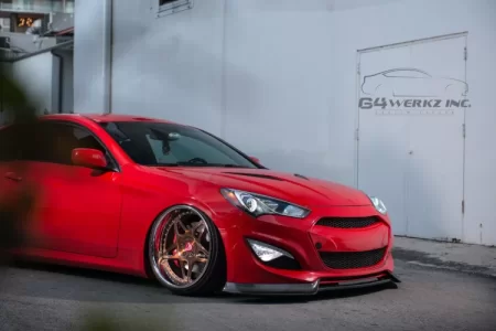 (image for) G4werkz GENESIS COUPE LEGATIA GT V2 FRONT LIP 2013 – 2016