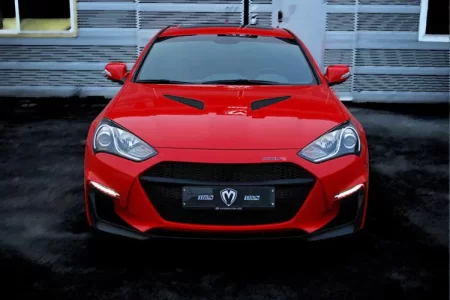 (image for) M&S Genesis Coupe Hyper-G Type A ABS Plastic Front Bumper 2013 - 2016