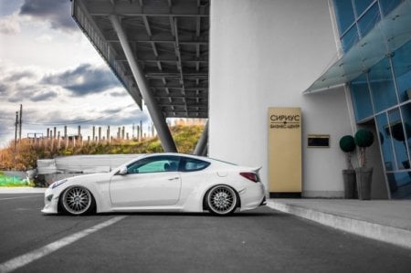 (image for) Monster Service Genesis Coupe V2 Wide Body Rear Flares 2010 - 2016