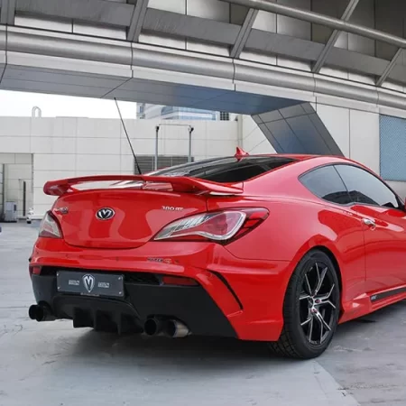 (image for) M&S Genesis Coupe ABS Plastic Hyper-G Rear Bumper 2010 -2016