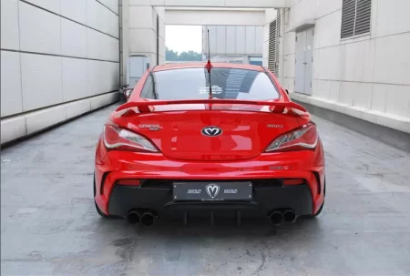 (image for) M&S Genesis Coupe ABS Plastic Hyper-G Rear Bumper 2010 -2016