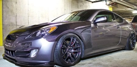 (image for) RMX Genesis Coupe V3 Carbon Fiber Fenders - Pair 2010 - 2016