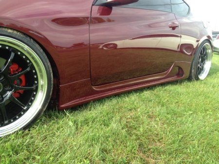 (image for) Sarona Genesis Coupe Fiberglass Side Skirts Pair 2010 - 2016