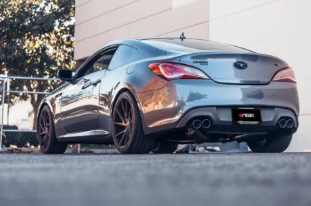 (image for) Ark Performance Genesis Coupe 2.0T GRIP Burnt Tips Cat Back Exhaust System 2010 - 2014