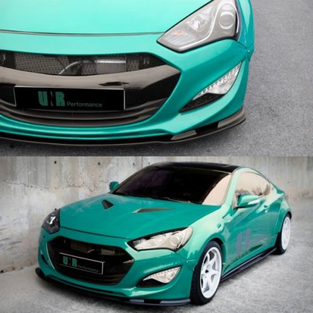 (image for) UNR Performance Genesis Coupe Front Lip 2013 – 2016