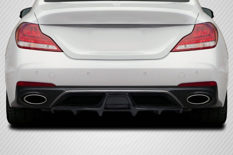 (image for) Carbon Creations Genesis G70 3.3 MSR Carbon Fiber Rear Diffuser 2019 – 2021 - Click Image to Close