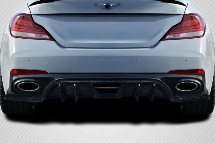 (image for) Extreme Dimensions Genesis G70 Meller Duraflex Rear Diffuser 2019 – 2023 - Click Image to Close