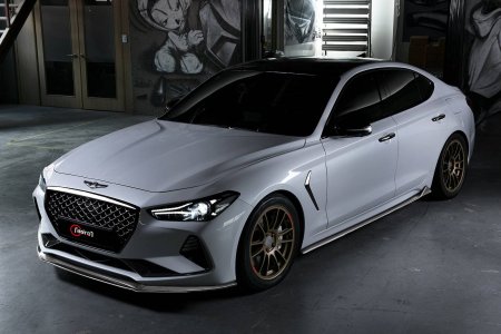 (image for) ADRO Genesis G70 V1 Carbon Fiber Side Skirts 2019 – 2023