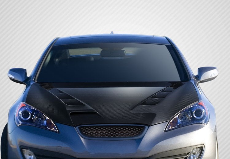 (image for) Carbon Creations Genesis Coupe DriTech RS-1 Carbon Fiber Hood 2010 - 2012