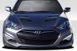 (image for) Extreme Dimensions Genesis Coupe AM-S Fiberglass Hood 2013 - 2016