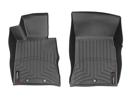 (image for) WeatherTech Genesis Coupe Front Floor Mat Black Set 2010 – 2012