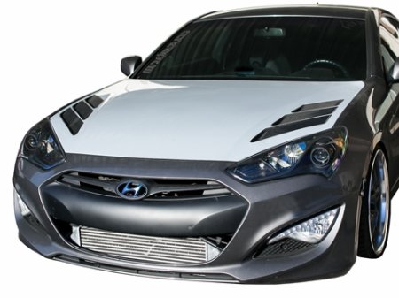 (image for) RK Sport Genesis Coupe Extractor Carbon Fiber Hood 2013 - 2016