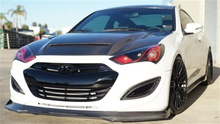 (image for) RK Sport Genesis Coupe Fiberglass Front Lip 2013 - 2016