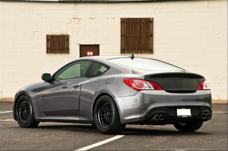 (image for) Advan Carbon Genesis Coupe OEM-Style Carbon Fiber Trunk 2010 - 2016 - Click Image to Close