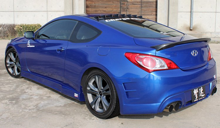 (image for) Charge Speed Genesis Coupe Fiberglass Rear Bumper 2010 -2016