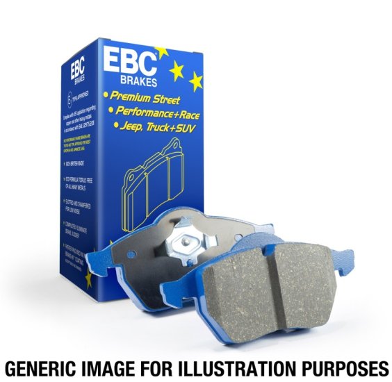 (image for) EBC Blue Stuff Genesis Coupe Brembo Front Brake Pads 2010 – 2016 - Click Image to Close