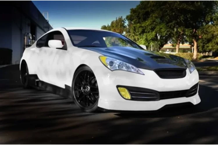 (image for) Ark Performance Genesis Coupe C-FX Fiberglass Hood 2010 - 2012