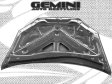 (image for) Gemini Genesis Coupe Vented Fiberglass Hood 2013 - 2016