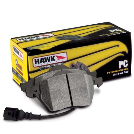 (image for) Hawk Genesis Coupe Non-Brembo Ceramic Rear Brake Pads 2010 - 2016 