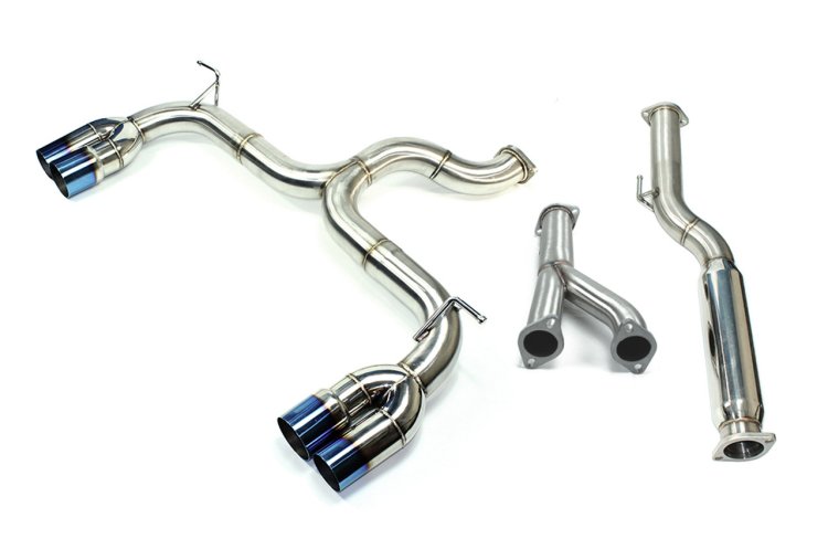 (image for) ISR PERFORMANCE Genesis Coupe 3.8L RACE Version Cat Back Exhaust System 2010 - 2016 - Click Image to Close