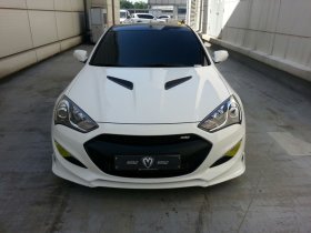 M&S Genesis Coupe Carart Front Lip 2013 - 2016