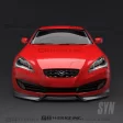 (image for) G4werkz GENESIS COUPE LEGATIA GT V3 FRONT LIP 2010 – 2012