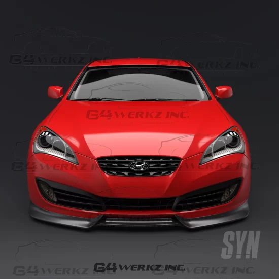 (image for) G4werkz GENESIS COUPE LEGATIA GT V3 FRONT LIP 2010 – 2012 - Click Image to Close