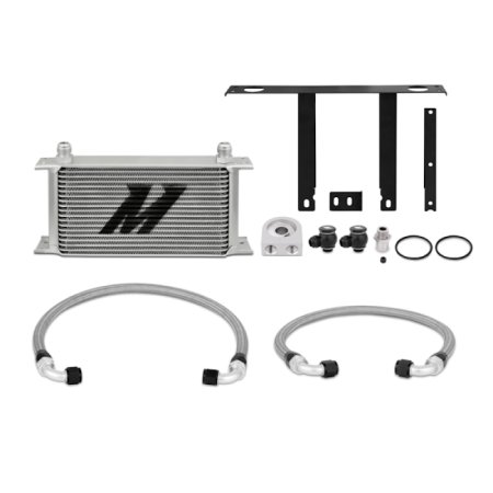 (image for) Mishimoto Genesis Coupe 2.0T Silver Oil Cooler Kit 2010 – 2012