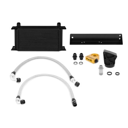 (image for) Mishimoto Genesis Coupe 3.8 Black Thermostatic Oil Cooler Kit 2010 - 2016