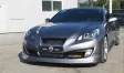 (image for) M&S Genesis Coupe ABS Plastic Type-D Grill 2010 - 2012