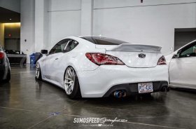 Monster Service Genesis Coupe Duckbill Fiberglass Rear Spoiler 2010 - 2016