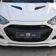 (image for) M&S Genesis Coupe ABS Plastic Grill 2013 - 2016