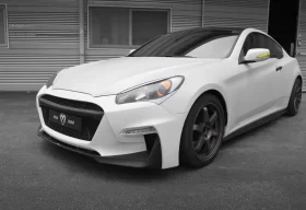 M&S Genesis Coupe Hyper-G ABS Plastic Front Bumper 2010 - 2012